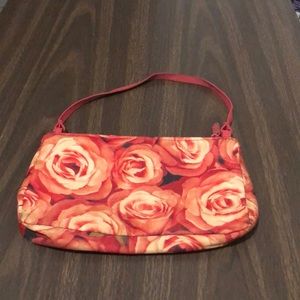Lesportsac Floral Handbag Bag Red